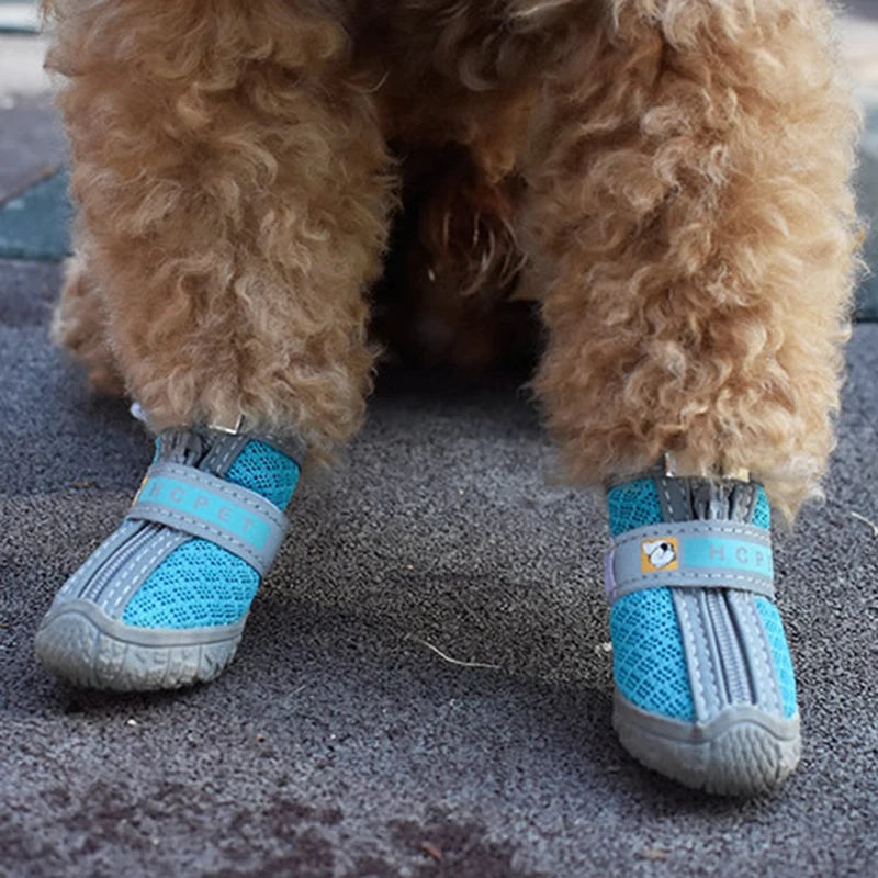 Non-Slip Plush Dog Shoes - Image 2